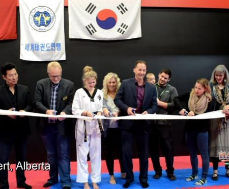 First Olympic World Taekwondo Dojang Opened in St Albert